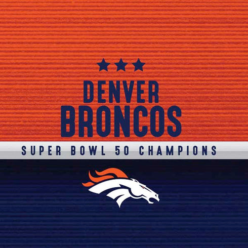 NFL Denver Broncos Super Bowl 50 Champions Moto E5 Play Skin